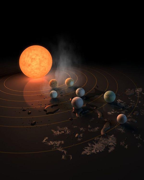 Asombro y expectativa mundial por el hallazgo de los 7 planetas