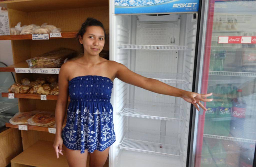 Mucha mercadería al tacho de la basura