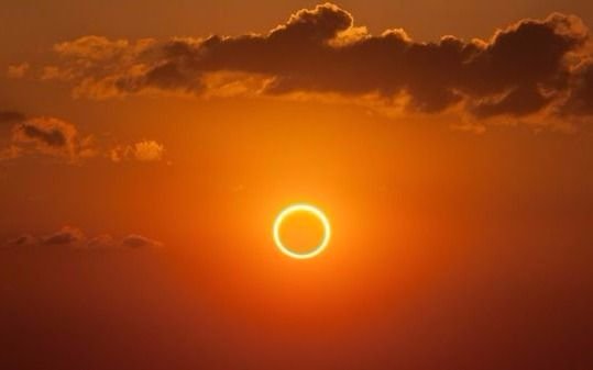 El eclipse se vio mejor  en Chubut y causó furor
