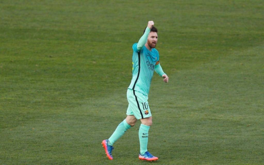 Una vez más, Messi condujo al Barcelona a la victoria