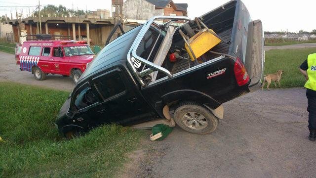 Gran susto por un despiste en la ruta 2
