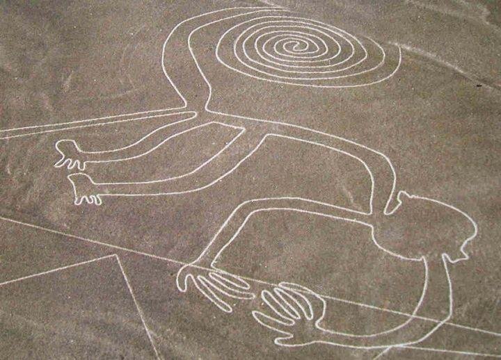 Camionero atravesó y dañó las Líneas de Nazca en Perú