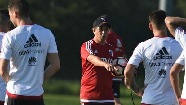 Gallardo concentró a Franco Armani y aún mantiene la duda en el arco de River