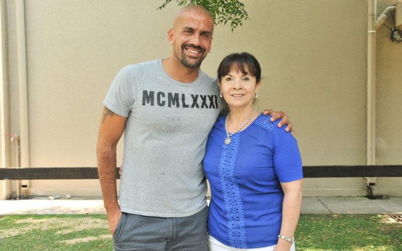 Susana Trimarco visitó el Country Club para iniciar proyectos junto a Estudiantes