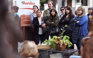 Nuevo taller abierto de Huerta en Plaza San Martín