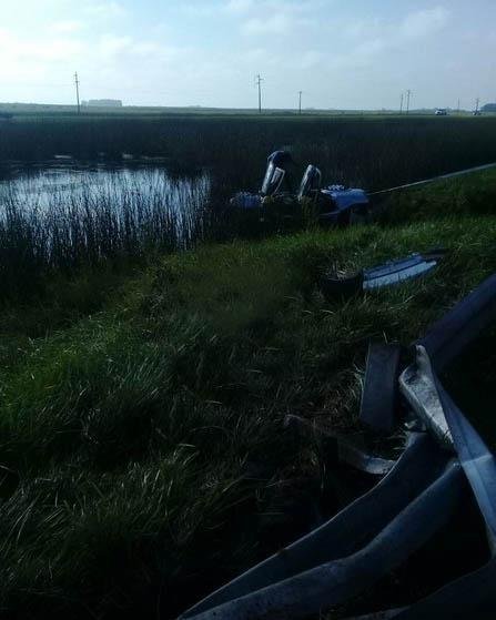 Dos platenses murieron por el terrible despiste de un auto en la ruta 2, a la altura de Maipú