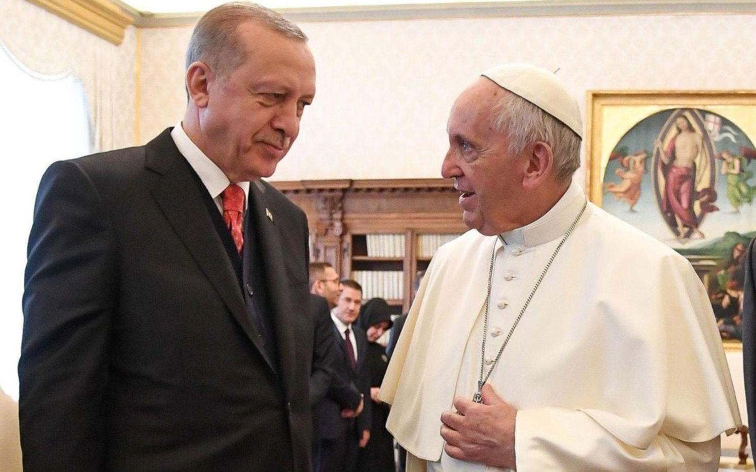 El Papa y el presidente turco Erdogan pidieron "respetar" el estatus de Jerusalén