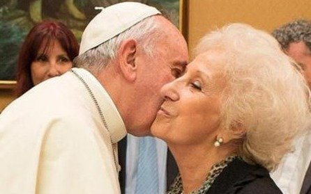 Francisco recibirá este jueves en el Vaticano a Estela de Carlotto