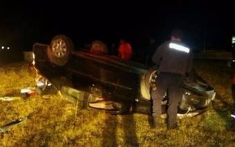 Hermano de funcionario bahiense volcó con el auto y no le realizaron el test de alcoholemia
