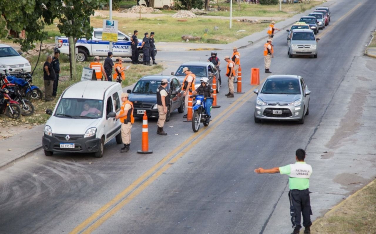 Quilmes y Lanús intensifican controles vehículares en la región