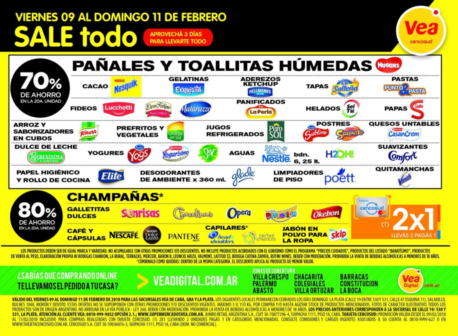 Sale todo en Vea