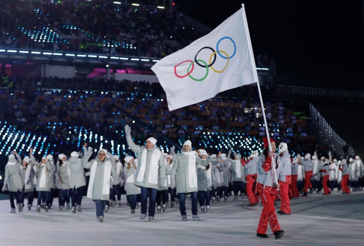 Спортсмены без флага и гимна. Церемония открытия Пекин 2022. Зимние Олимпийские игры 2022. Открытие олимпиады в Пекине 2022.