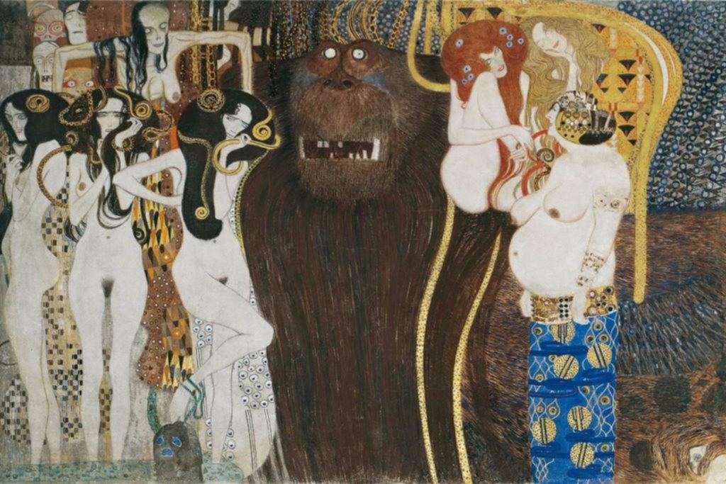 Viena se llena de besos, dorados y erotismo para recordar la muerte de Klimt