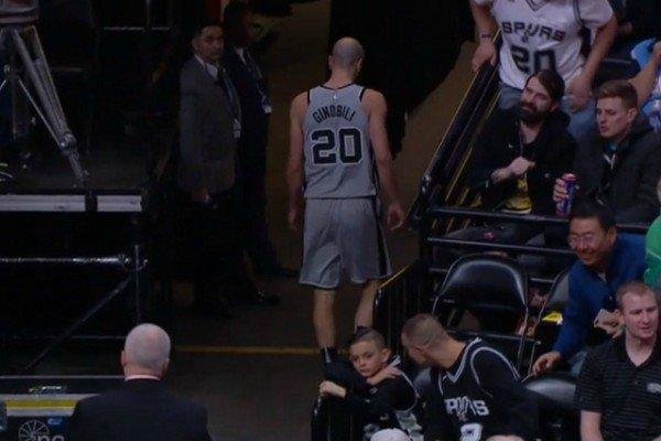 Manu sufre lesión y aprovechará el parate NBA