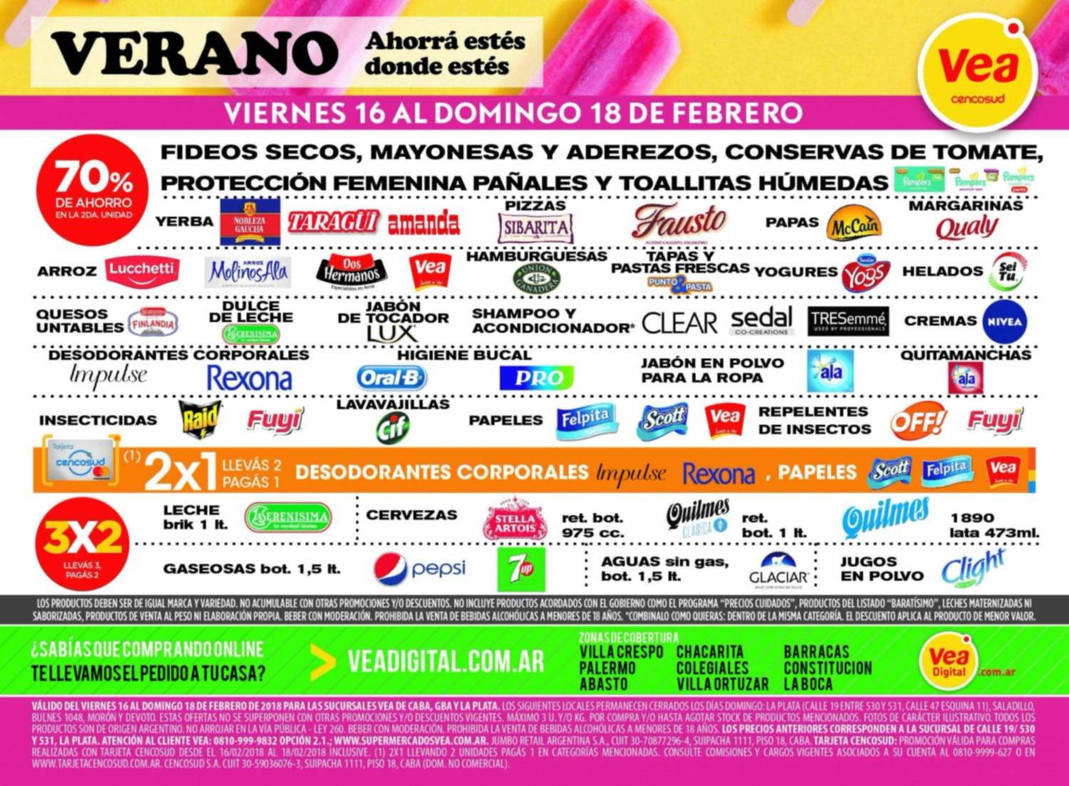 Vea te espera para ahorrar este verano