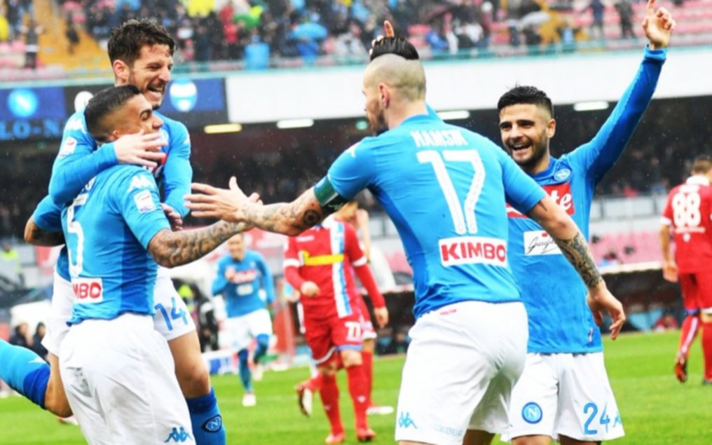 Nápoli recuperó la punta en la Serie A del fútbol de Italia