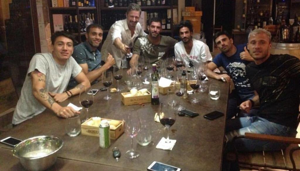 Los referentes del Pincha compartieron una cena con Damonte y Angeleri