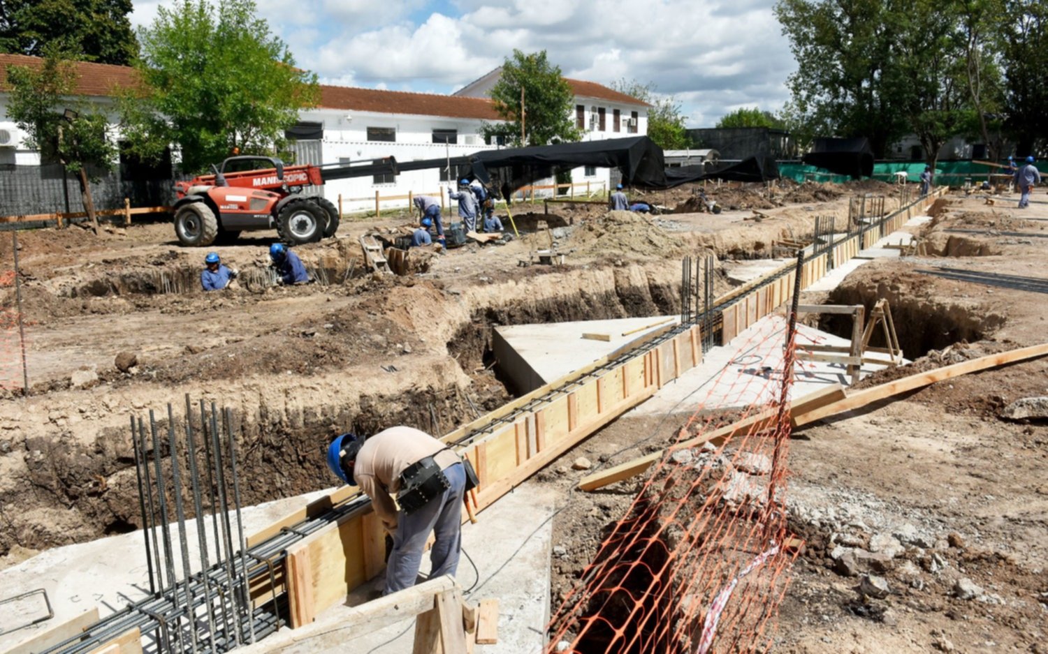 Avanzan las obras en distintos espacios del Hospital San Juan de Dios
