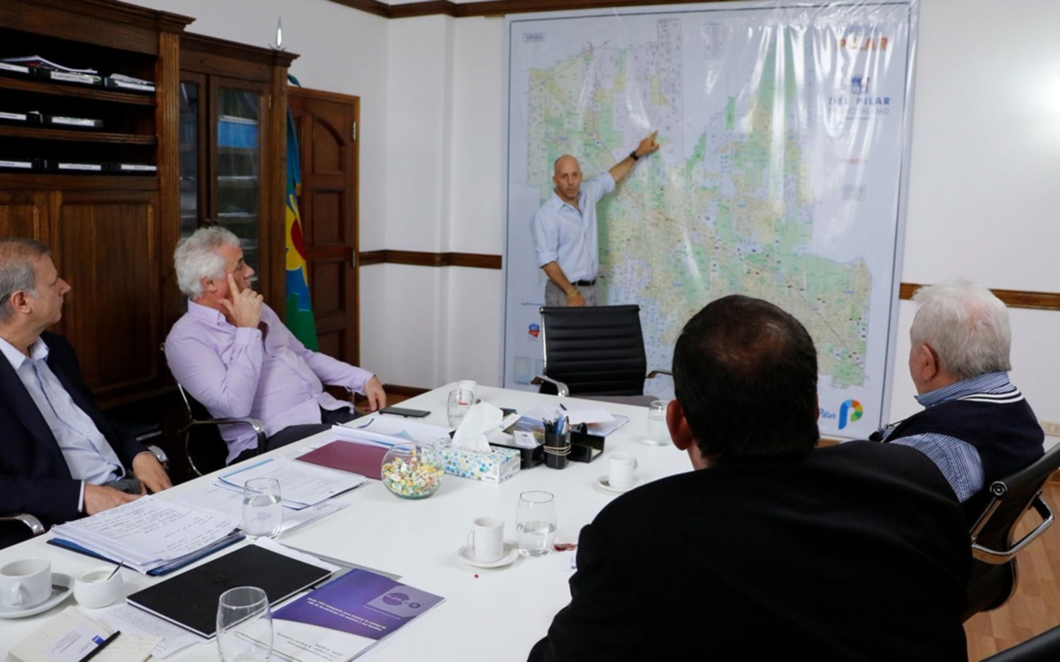 Ducoté mantuvo una nueva reunión para avanzar en la llegada de AySA