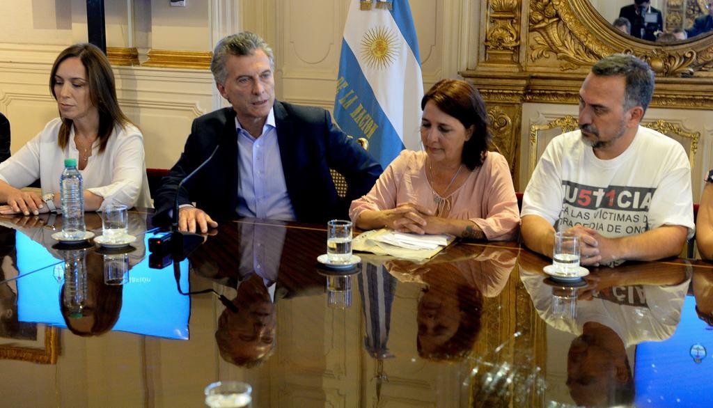 Macri los recibió en la Casa Rosada