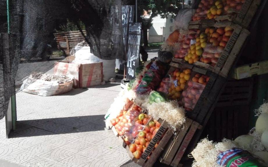 Realizan controles en verdulerías por el manejo de residuos y la ocupación de veredas