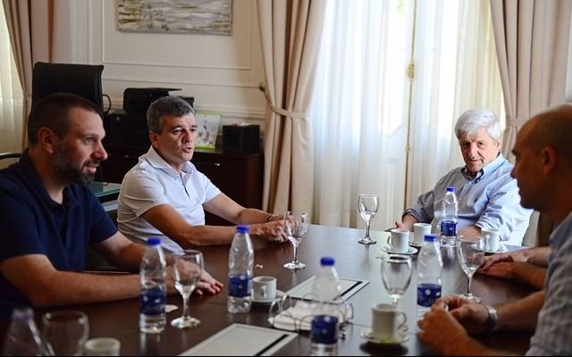 Luis Andreotti recibió a Juan Zabaleta, Intendente de Hurlingham