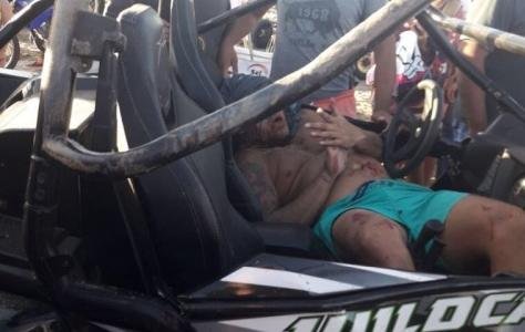 Siete heridos y un video por picada ilegal en Gesell