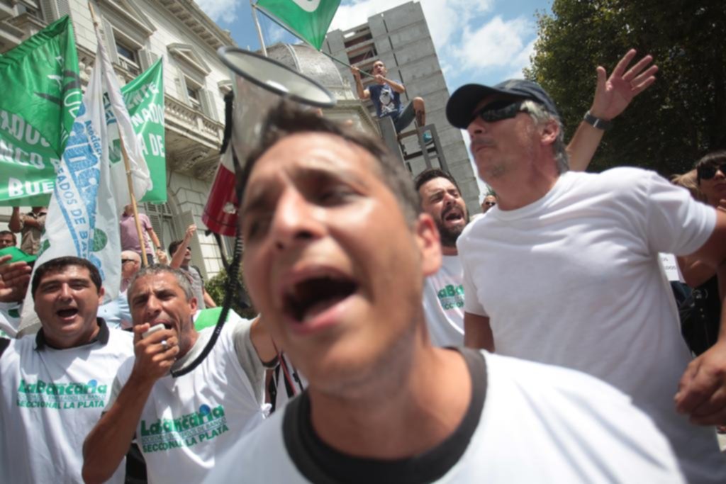 Otra protesta bancaria que enloqueció al Centro