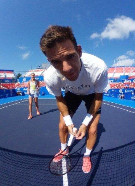 Del Potro debutará mañana en Acapulco