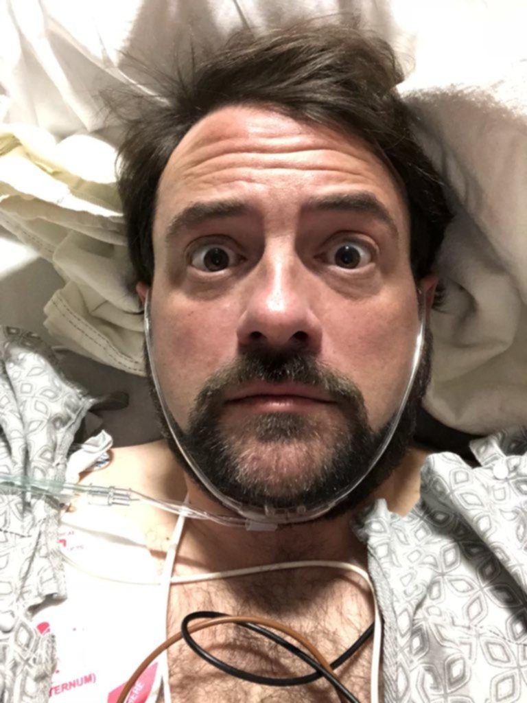¡Sobrevivió!: el cineasta Kevin Smith se sobrepuso a un infarto masivo