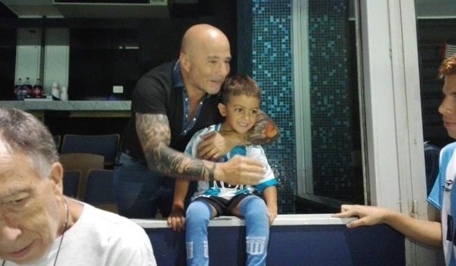 ¡Lautaro jugó para Sampaoli!