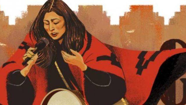 Google homenajeó a La Negra por su debut en Cosquín
