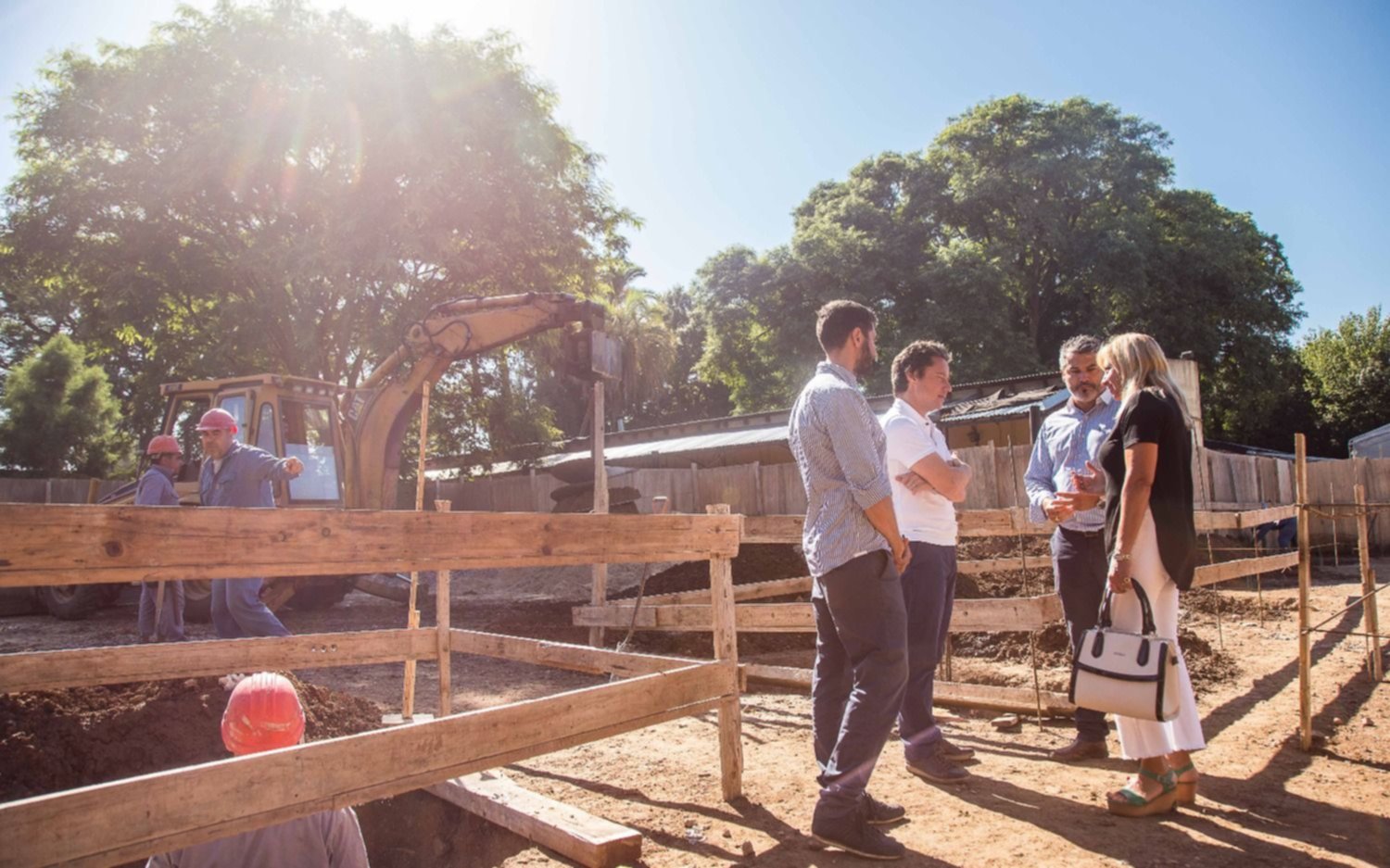 Obra de ampliación de la Escuela Agraria Nº 1 de Quilmes oeste 