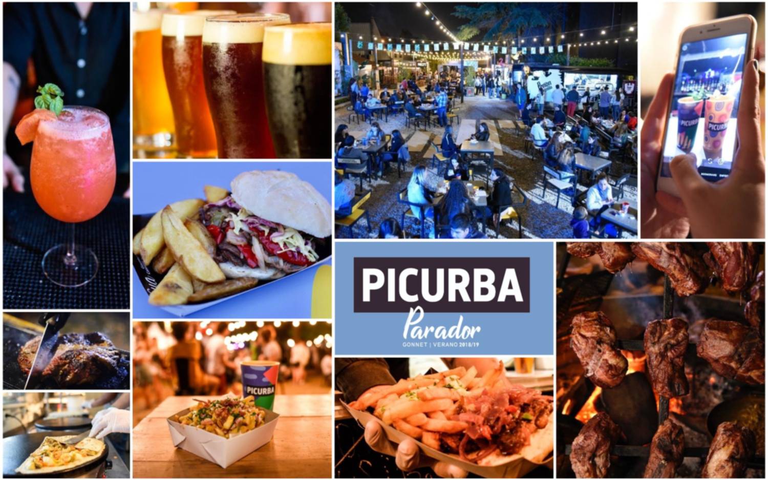 Este "finde" la salida es a Picurba Parador: shows en vivo y un mundo de sabores te esperan