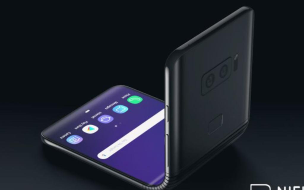 Se filtraron imágenes del celular plegable