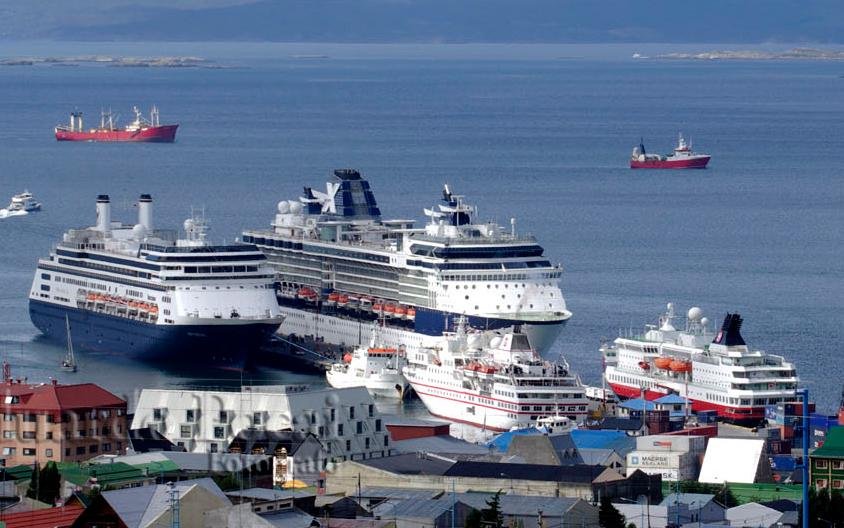 Ushuaia cerró enero con más turistas y cruceros que en temporadas previas