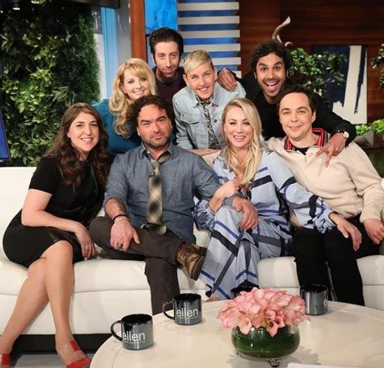 Antes de su final, el elenco de “The Big Bang Theory” visitó a Ellen