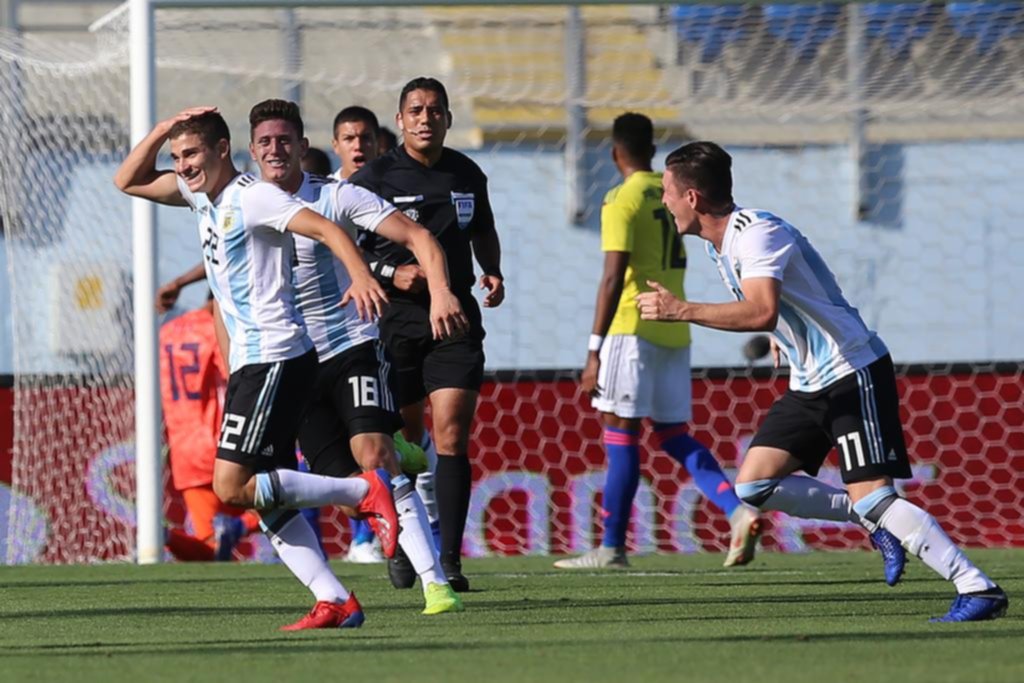 La Sub 20 ganó un duelo clave ante Colombia para seguir ilusionado con el Mundial