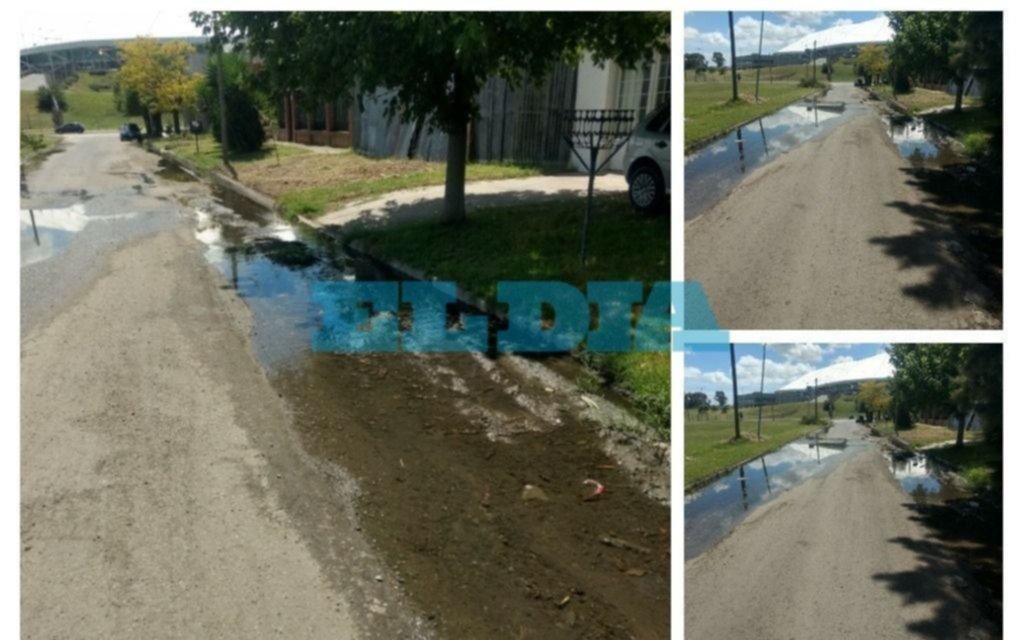 Malestar por "agua estancada" en inmediaciones del Estadio Único