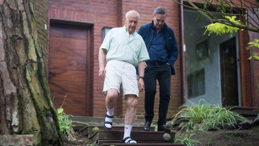 La política combinó descanso y campaña