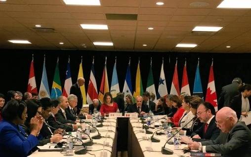 El Grupo Lima pidió a las fuerzas armadas venezolanas que muestren lealtad a Guaidó