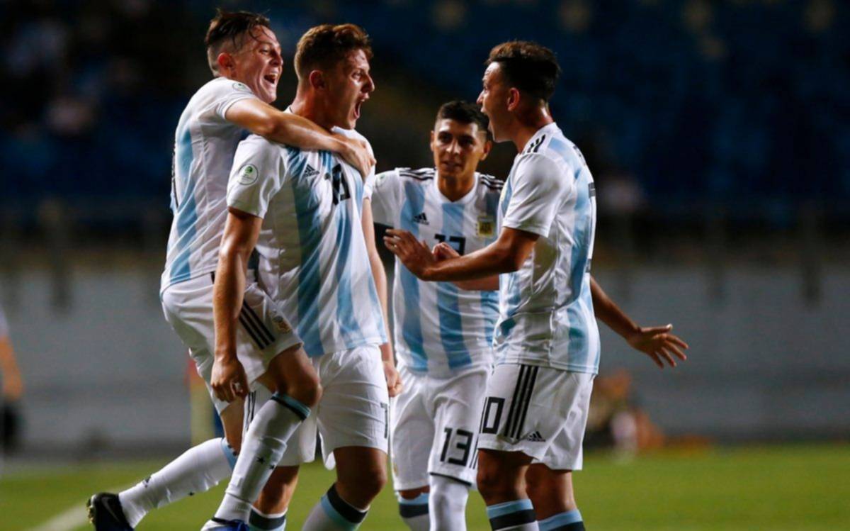 La Selección sub-20 goleó a Venezuela y se acerca al Mundial