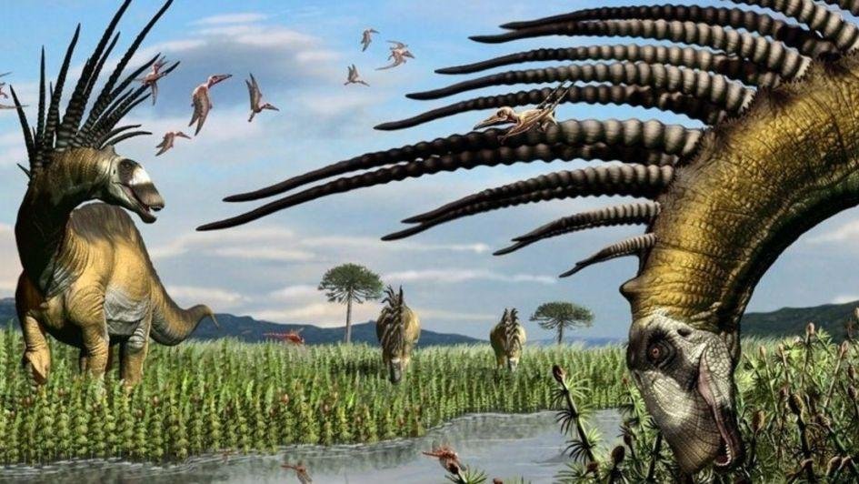 Presentaron ante el mundo al “Bajadasaurus”, el dinosaurio que se defendía con sus espinas
