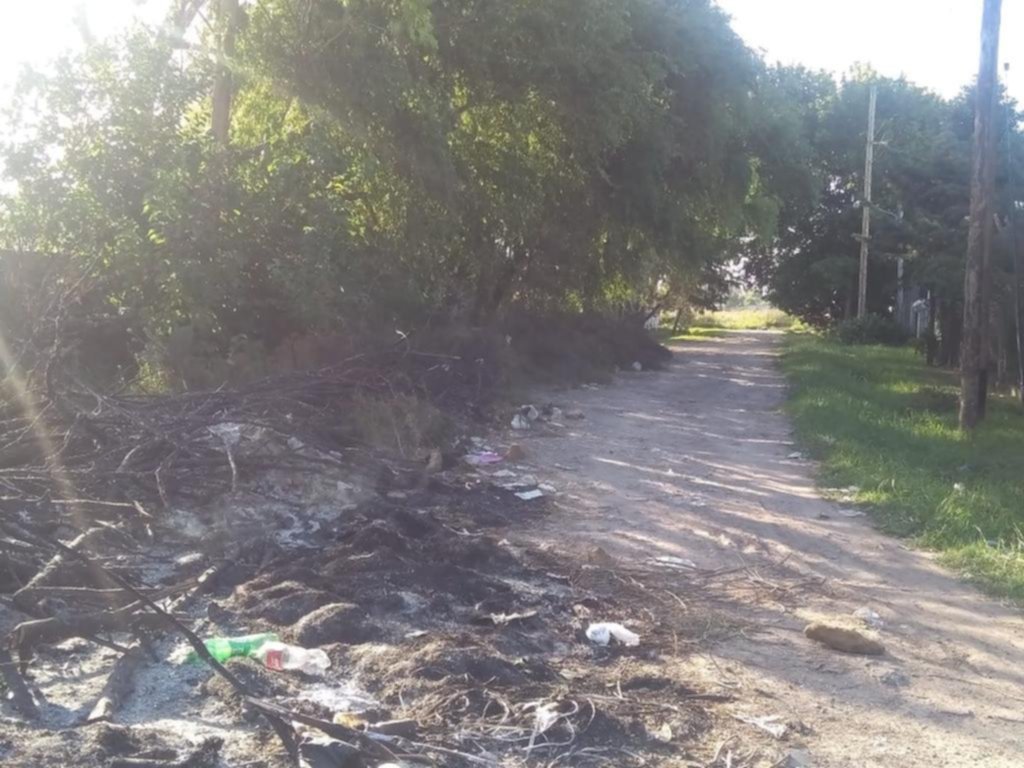Piden la limpieza de un basural en 9 y 99