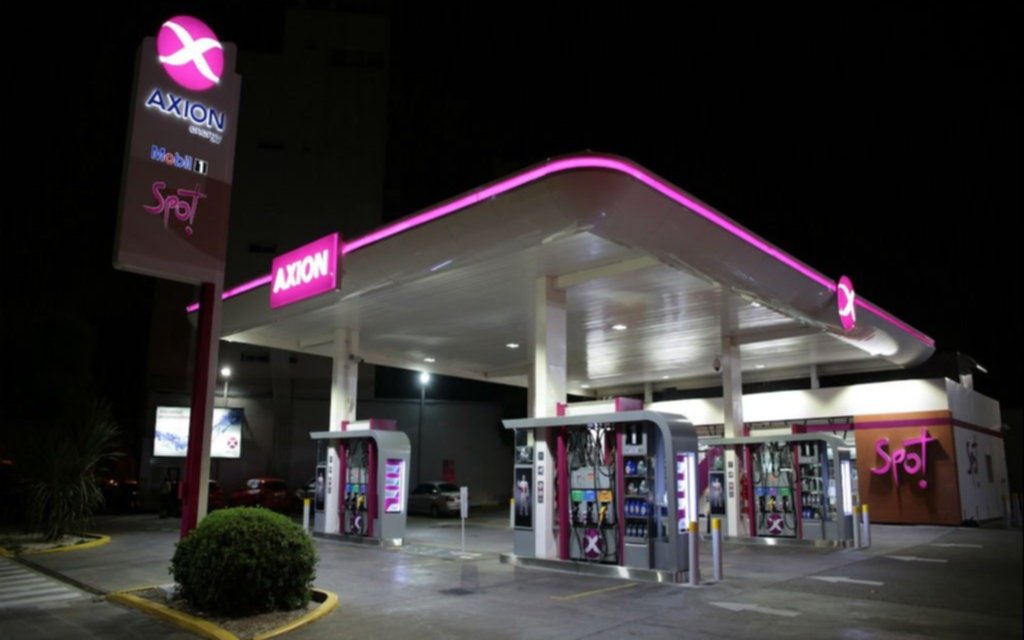 Axion subió los precios de las naftas un 1,6% en todo el país