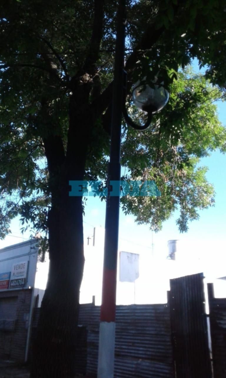 Por falta de luminarias, denuncian que la cuadra de 18 entre 33 y 34 "es una boca de lobo"