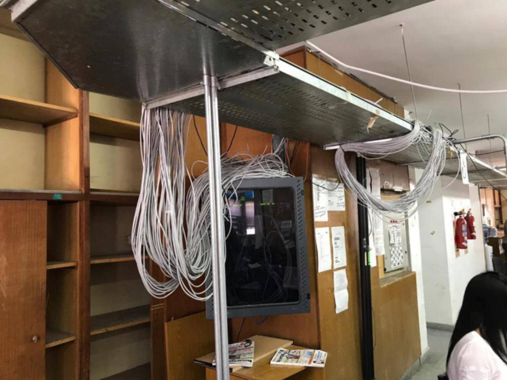 Los nuevos controles y el estado edilicio en la sede del IOMA, ejes de cruces y de una protesta