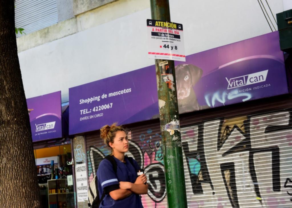 Desde el lunes, arrancan con cambios en los recorridos y las paradas de micros en tres calles