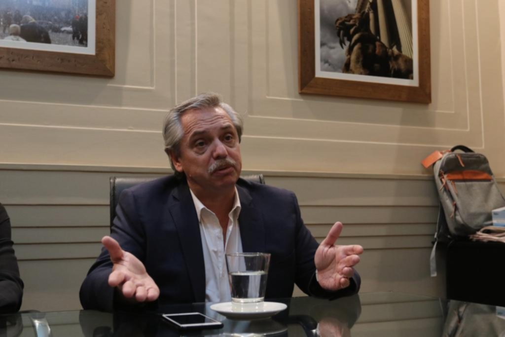 Alberto Fernández: “Cristina es la que menos impedimentos pone para la unidad opositora”