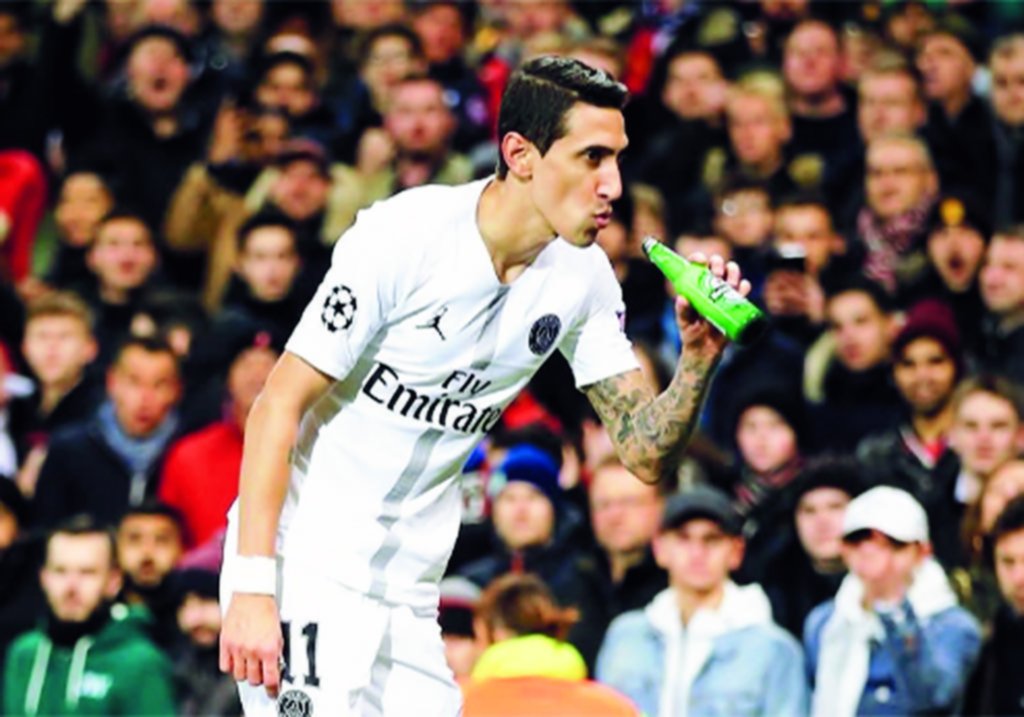 Los insultos motivaron al Fideo Di María: la rompió en el triunfo del PSG ante su ex club